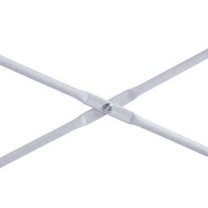 Computertisch Weiß und Eiche-Optik 110x60x70 cm Holzwerkstoff