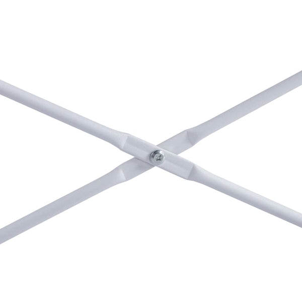 Computertisch Weiß und Eiche-Optik 110x60x70 cm Holzwerkstoff