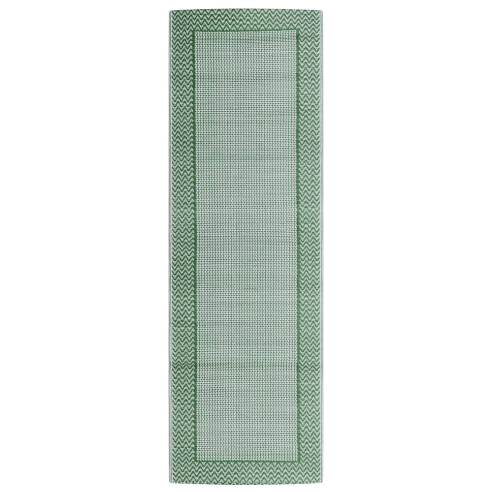 Outdoor-Teppich ARAKIL Grün 80x250 cm PP