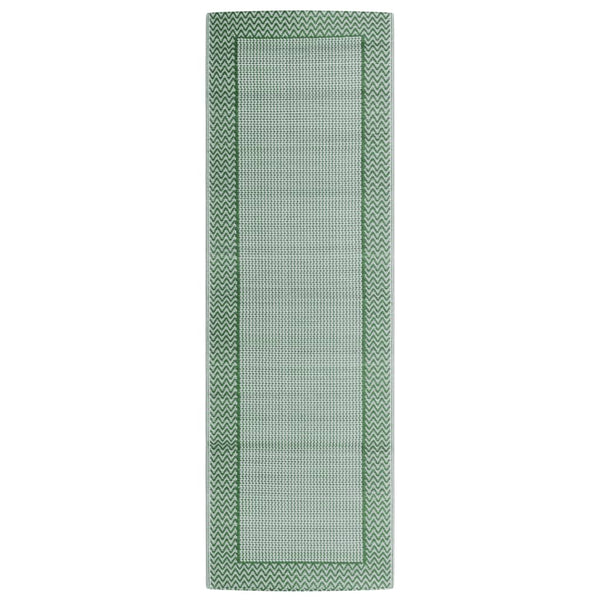 Outdoor-Teppich ARAKIL Grün 80x250 cm PP