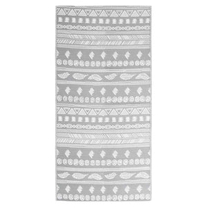 Outdoor-Teppich ARAKIL Grau 80x150 cm PP