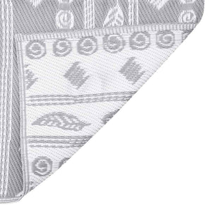 Outdoor-Teppich ARAKIL Grau 80x150 cm PP