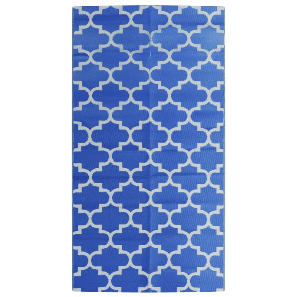 Outdoor-Teppich ARAKIL Blau 80x150 cm PP