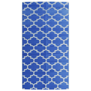 Outdoor-Teppich ARAKIL Blau 80x150 cm PP