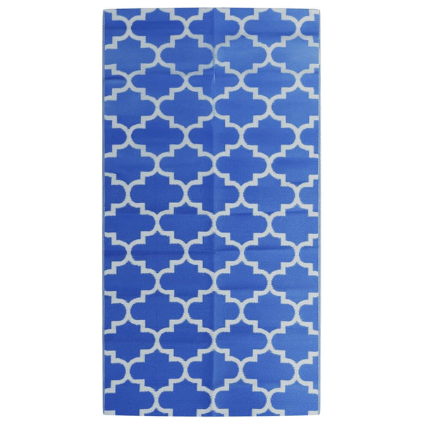 Outdoor-Teppich ARAKIL Blau 80x150 cm PP