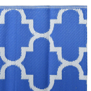 Outdoor-Teppich ARAKIL Blau 80x150 cm PP