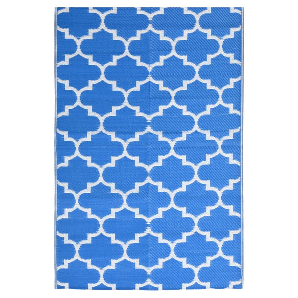 Outdoor-Teppich ARAKIL Blau 120x180 cm PP
