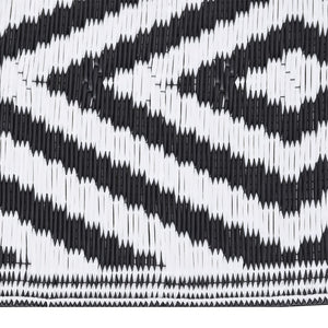 vidaXL Tapis d'extérieur ARAKIL Noir 140x200 cm PP