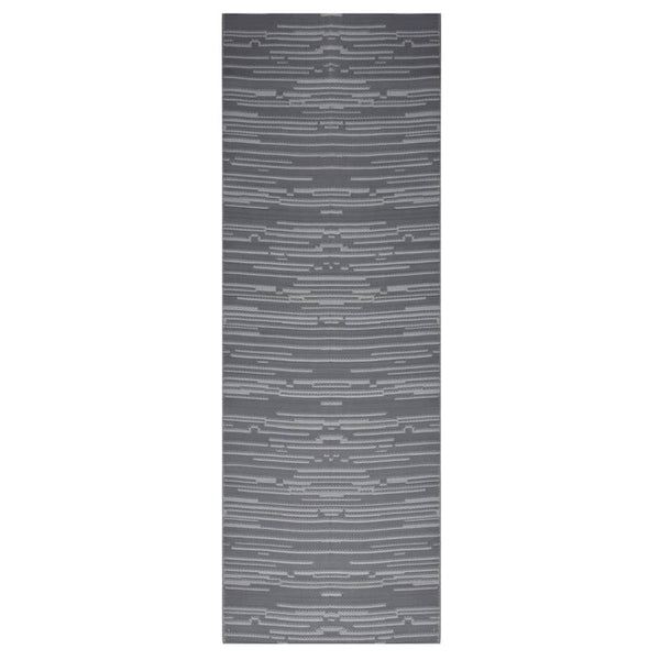 Outdoor-Teppich ARAKIL Anthrazit 80x250 cm PP