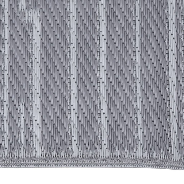 Outdoor-Teppich ARAKIL Anthrazit 80x250 cm PP