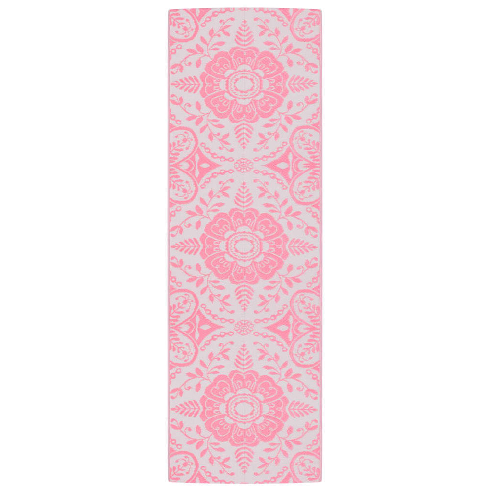 Outdoor-Teppich ARAKIL Rosa 80x250 cm PP