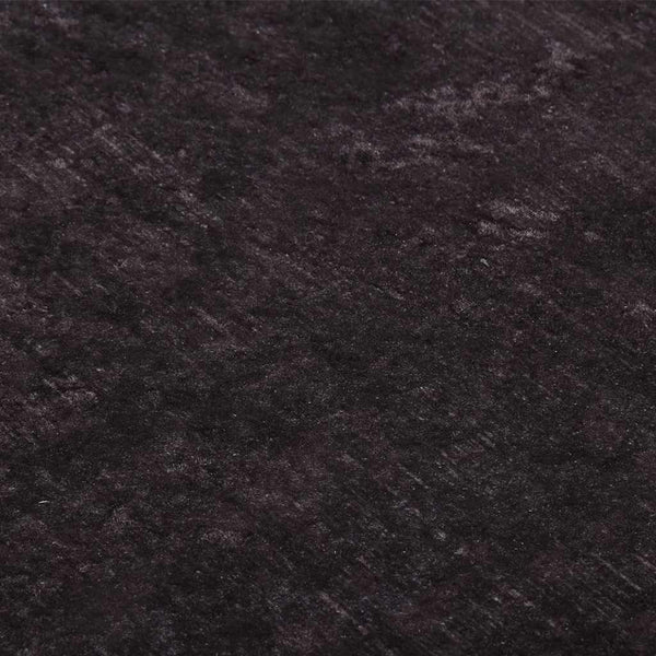 Waschbarer Teppich 80x150 cm Schwarz/Gold