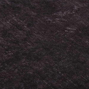 Waschbarer Teppich 80x300 cm Schwarz/Gold