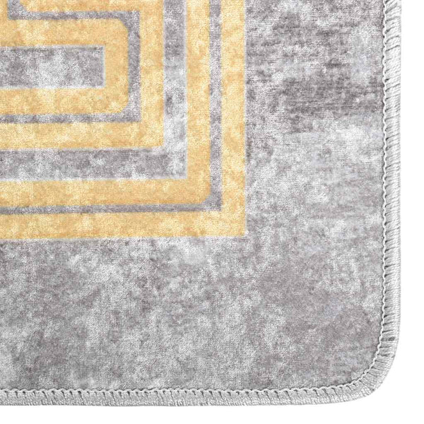 Waschbarer Teppich Grau 120x180 cm