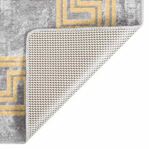 Waschbarer Teppich Grau 120x180 cm