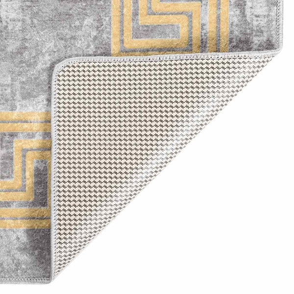 Waschbarer Teppich Grau 120x180 cm
