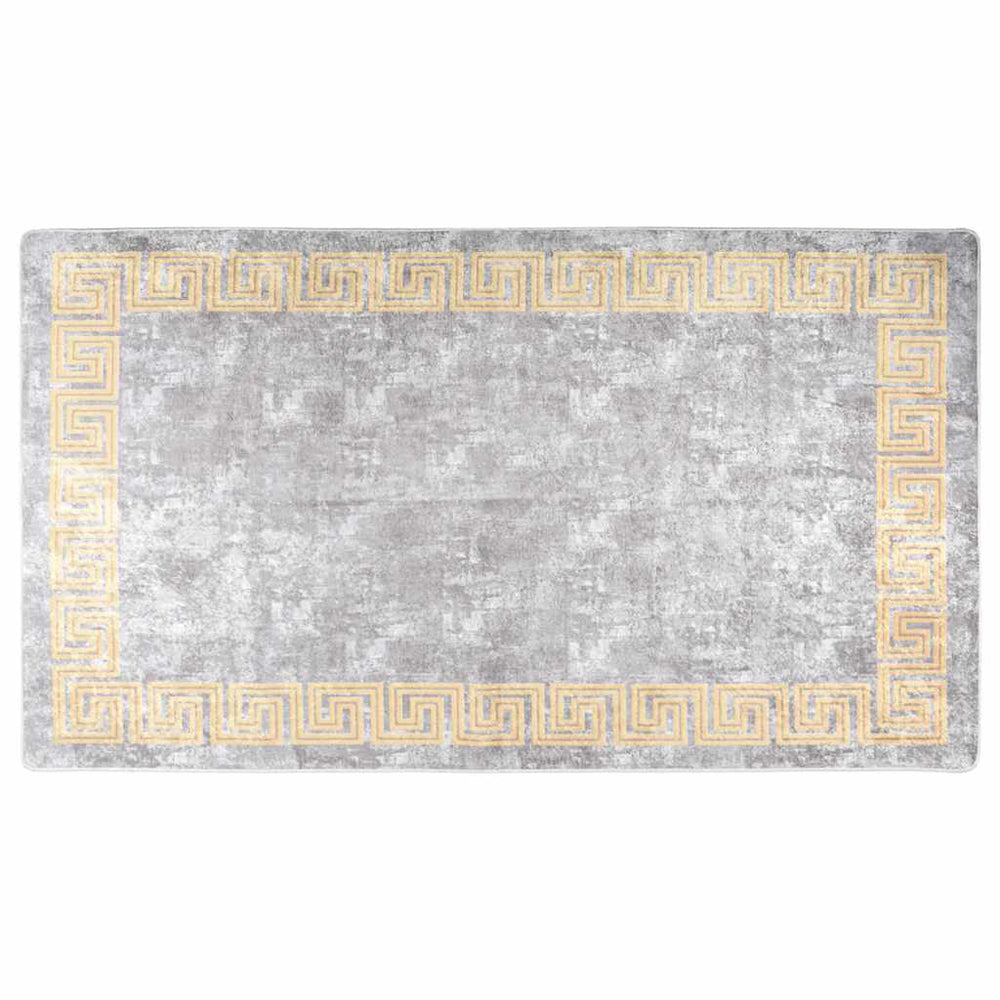 Waschbarer Teppich Grau 190x300 cm