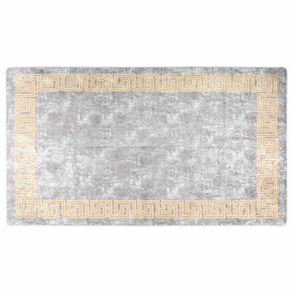 Waschbarer Teppich Grau 190x300 cm
