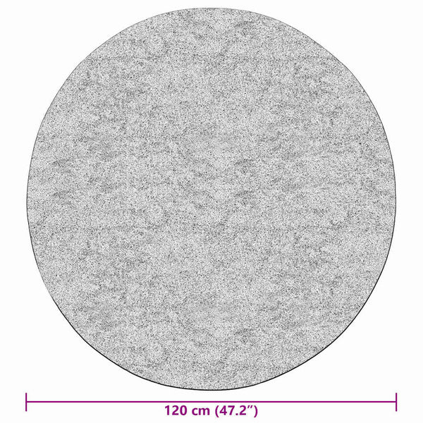 Waschbarer Teppich Grau Ø120cm
