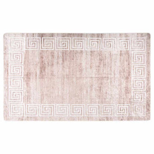 Waschbarer Teppich Beige 120x180 cm