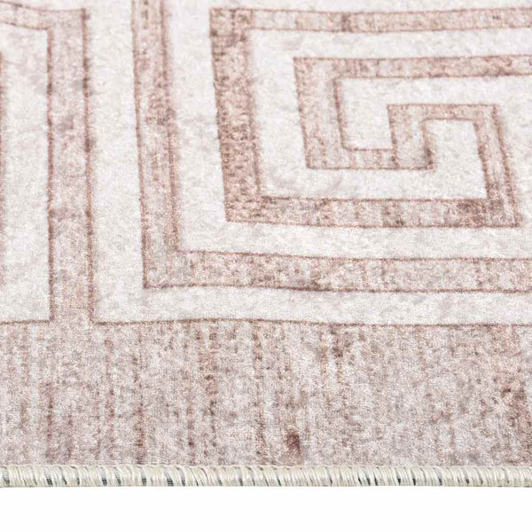 Waschbarer Teppich Beige 120x180 cm