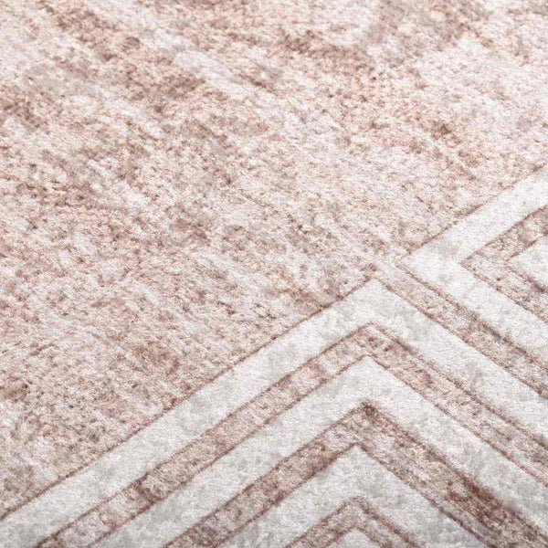 Waschbarer Teppich Beige 120x180 cm