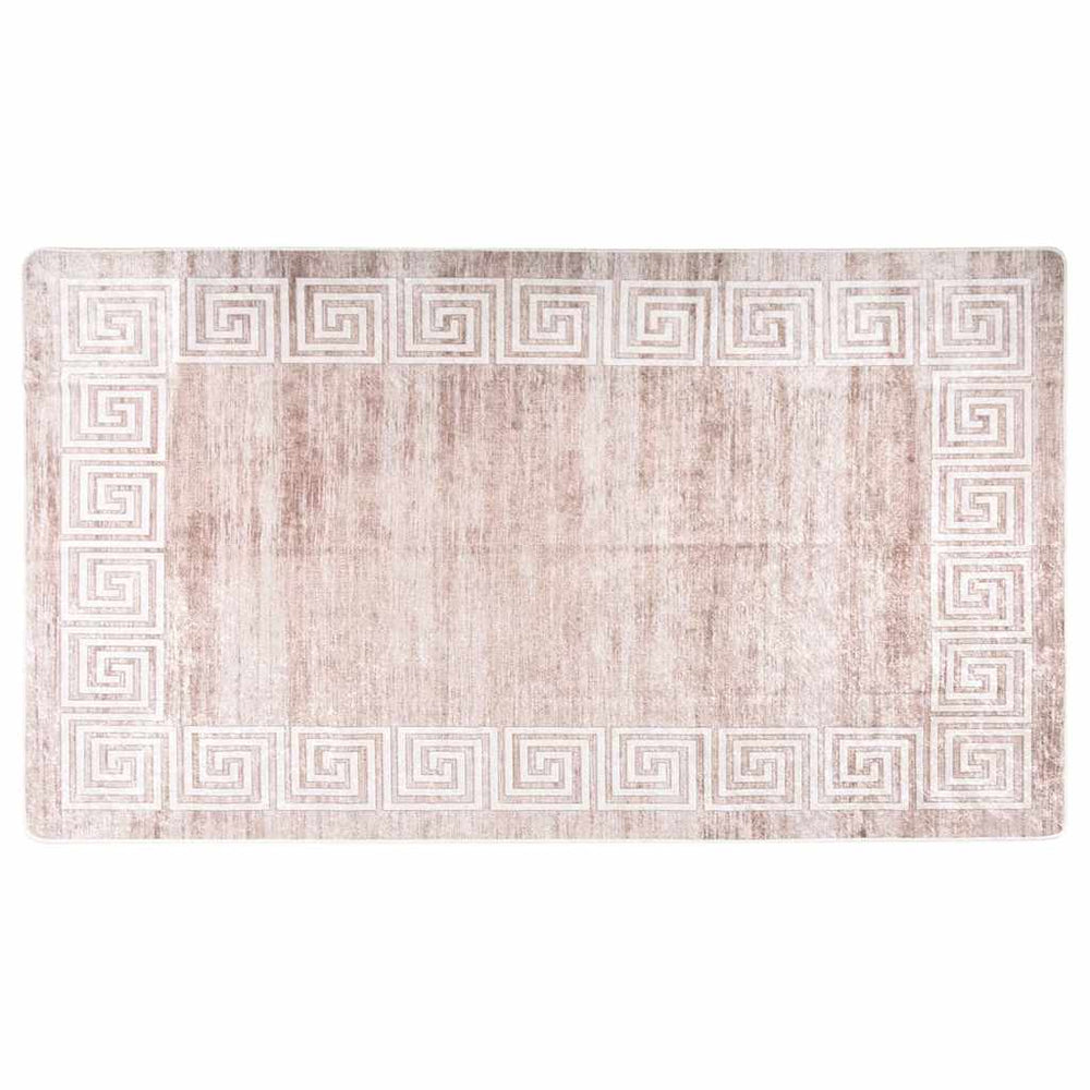 Waschbarer Teppich Beige 190x300 cm