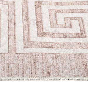 Waschbarer Teppich Beige 190x300 cm