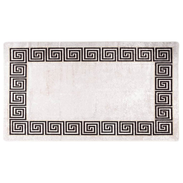 Waschbarer Teppich 190x300 cm Hellbeige
