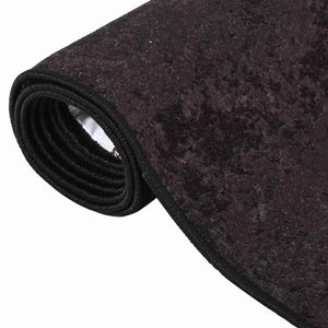 Waschbarer Teppich Anthrazit 120x180 cm