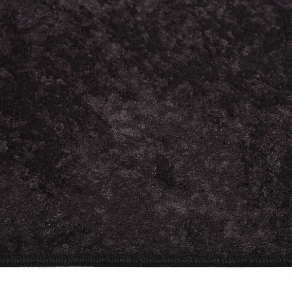 Waschbarer Teppich Anthrazit 120x180 cm