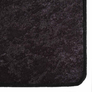 Waschbarer Teppich 160x230 cm Anthrazit