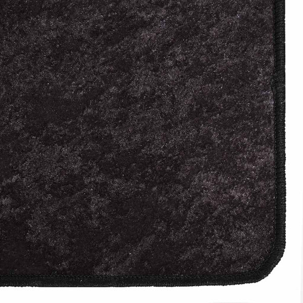 Waschbarer Teppich 190x300 cm Anthrazit