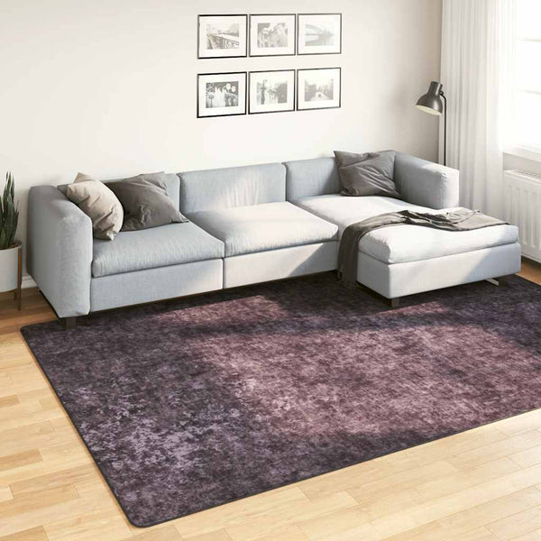 Waschbarer Teppich 190x300 cm Anthrazit