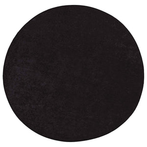 Waschbarer Teppich Anthrazit Ø120cm