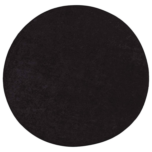 Waschbarer Teppich Anthrazit Ø120cm