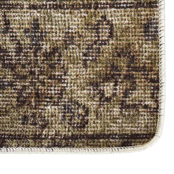 vidaXL Tapis lavable patchwork 80x150 cm Multicolore