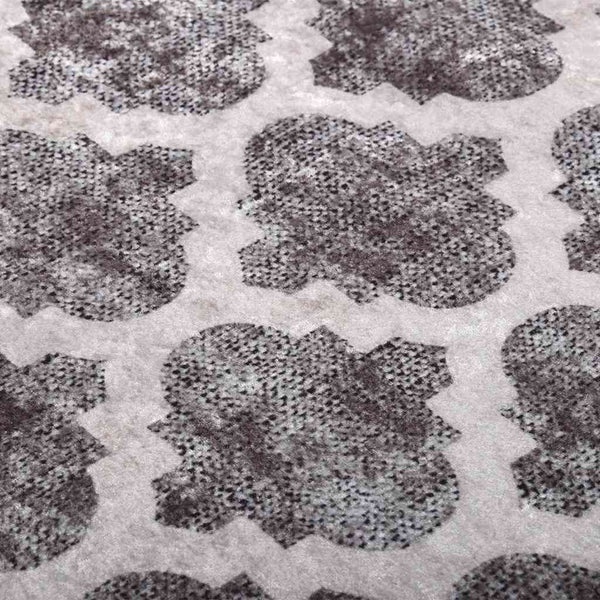 Waschbarer Teppich Mehrfarbig 80x300 cm