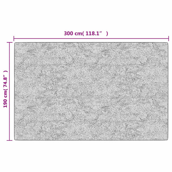 Waschbarer Teppich Mehrfarbig 190x300 cm