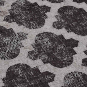 vidaXL Tapis lavable multicolore φ120 cm