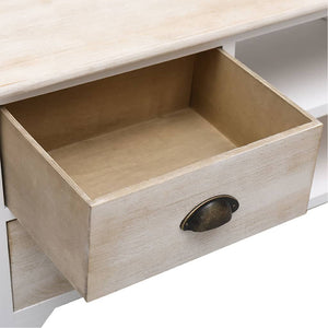 TV-Schrank Massivholz Paulownia 108 cm