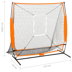 Baseball Übungsnetz mit Strike Zone