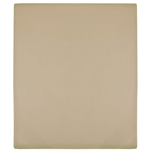 Spannbettlaken 2 Stk. Jersey Taupe 160x200 cm Baumwolle