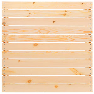 Massivholz Kiefer Outdoor Hocker