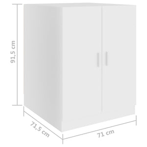Waschmaschinenschrank Weiß