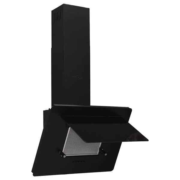 Dunstabzugshaube 60 cm Edelstahl Schwarz