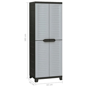 Kunststoffschrank 65x45x181 cm
