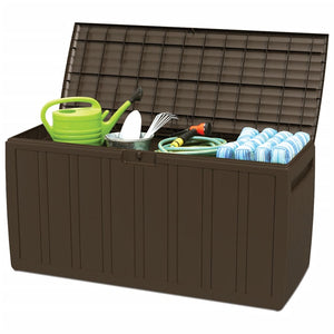 Kissenbox Braun 270L - Aufbewahrungsbox