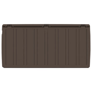 Kissenbox Braun 270L - Aufbewahrungsbox