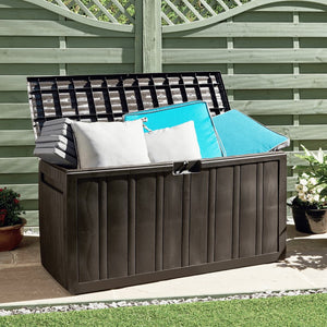 Kissenbox Braun 270L - Aufbewahrungsbox